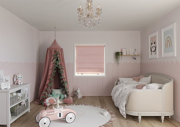 Oslo, Candy Floss - Roman Blind - Image 8